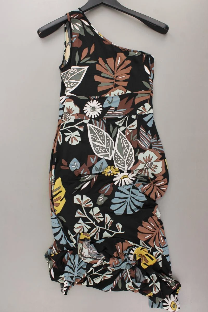 PiuPiu One-Shoulder-Kleid Gr. 36 Ärmellos mehrfarbig aus Viskose