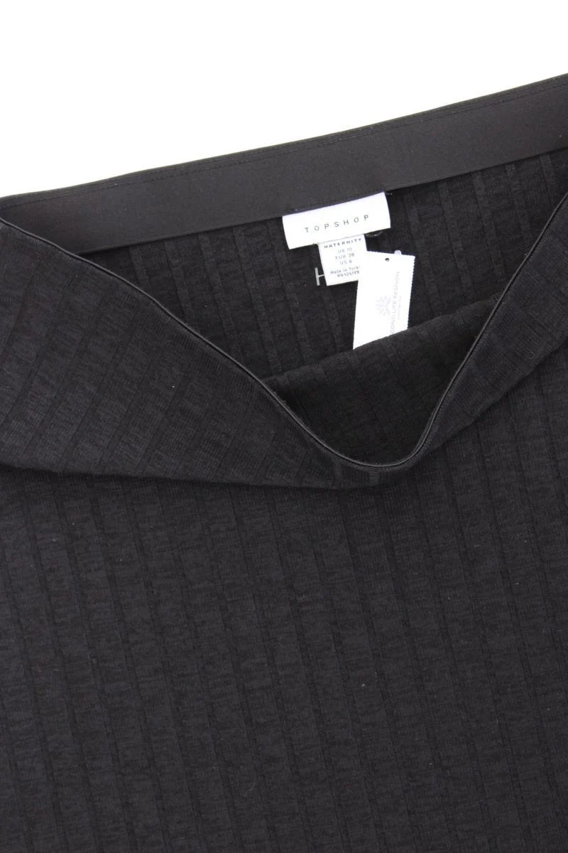 Topshop Maternity Schlauchrock Gr. 38 schwarz aus Polyester