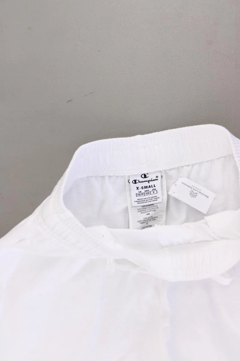 Champion Shorts Gr. XS weiß aus Baumwolle