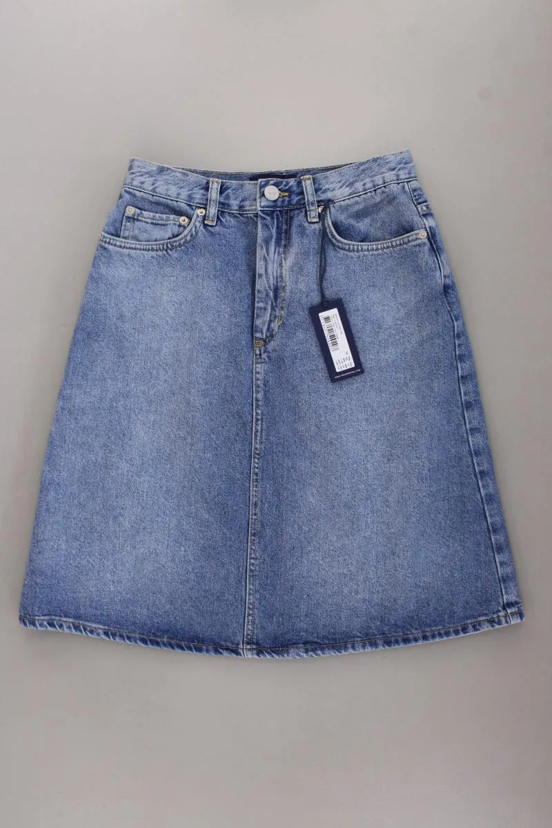 Wood Wood Jeansrock Gr. 38 neu mit Etikett Neupreis: 110,0€! blau aus Baumwolle
