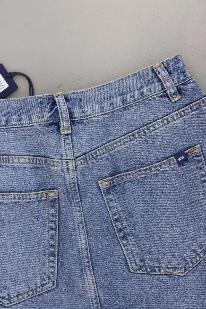 Wood Wood Jeansrock Gr. 38 neu mit Etikett Neupreis: 110,0€! blau aus Baumwolle