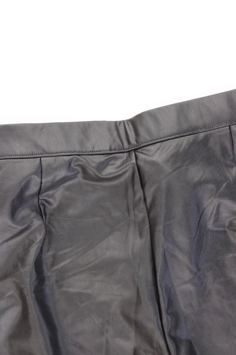Only Kunstlederhose Gr. XL schwarz aus Polyester