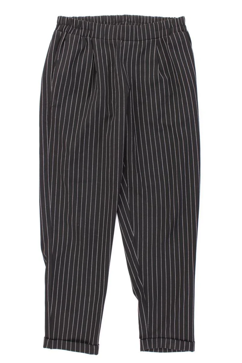 Tally Weijl Stoffhose Gr. 38 gestreift schwarz aus Polyester