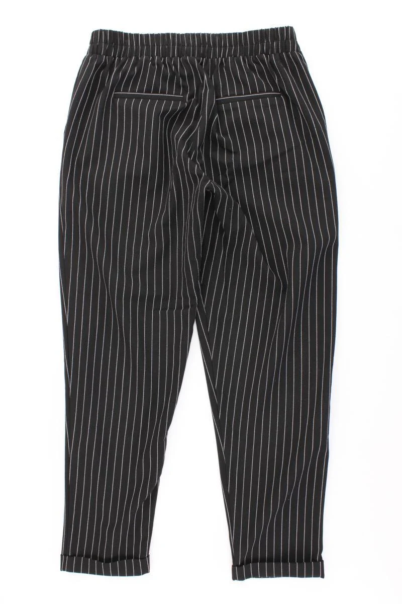 Tally Weijl Stoffhose Gr. 38 gestreift schwarz aus Polyester