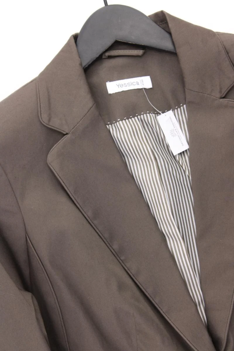 Yessica Blazer Gr. 40 braun aus Baumwolle