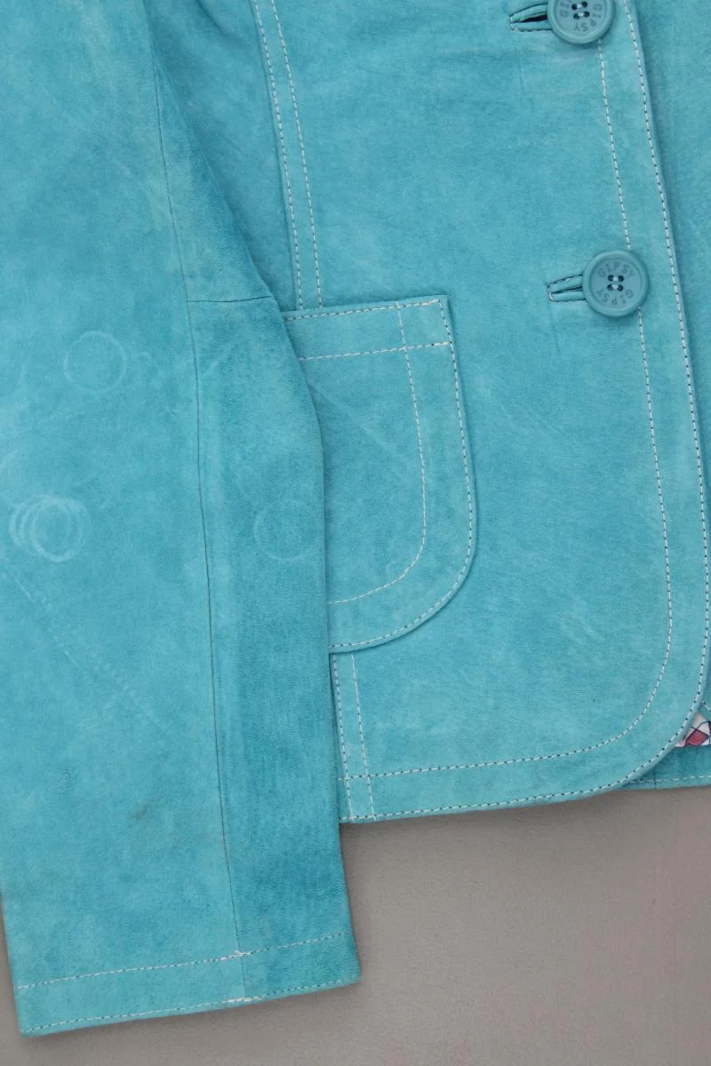 Gipsy Lederjacke Gr. L türkis