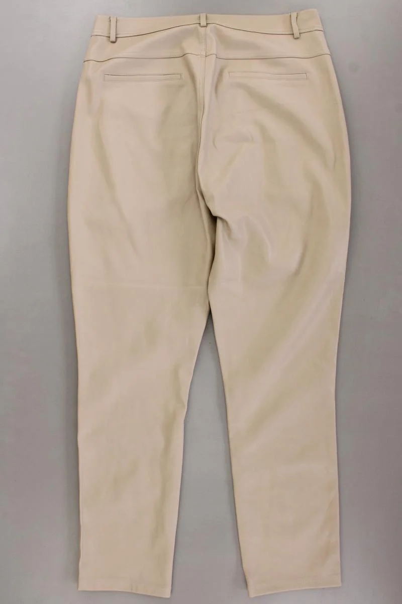 Tramontana Kunstlederhose Gr. 42 creme aus Polyurethan