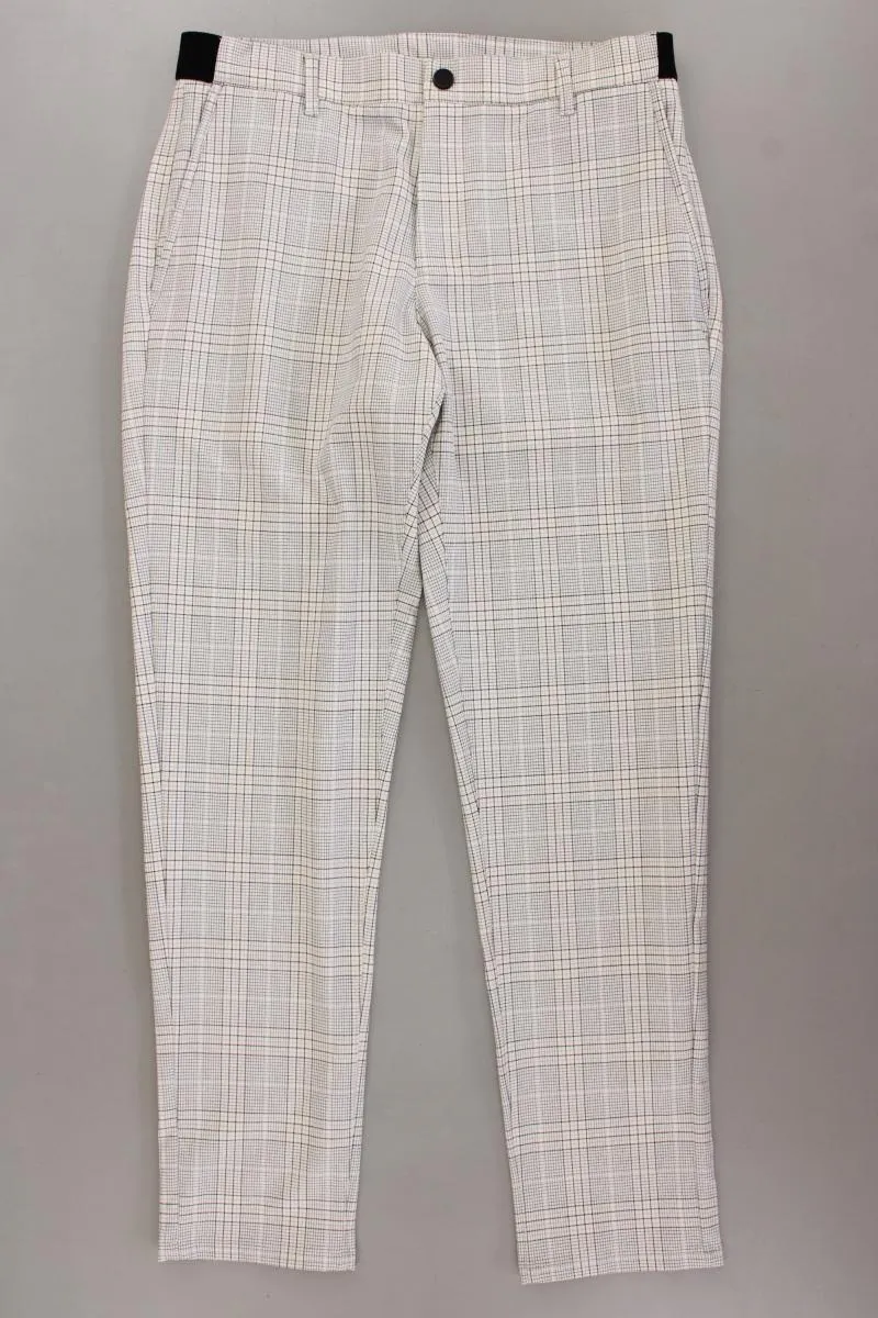 Zara Hose Gr. M kariert creme aus Polyester