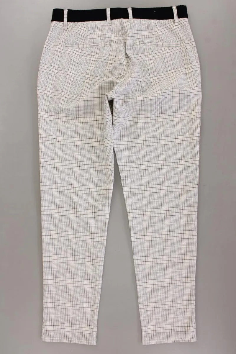 Zara Hose Gr. M kariert creme aus Polyester