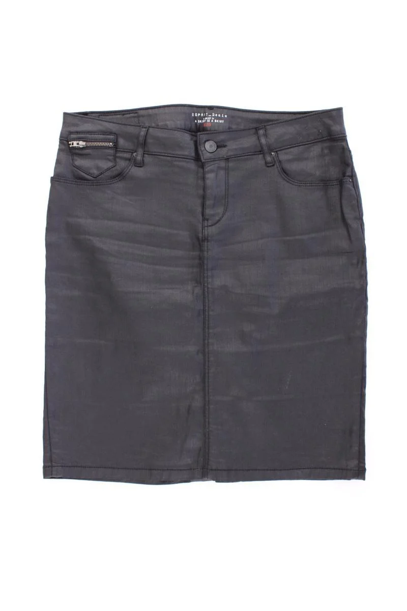 Esprit Rock Gr. W28 schwarz aus Baumwolle
