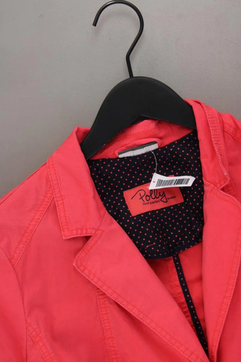 Street One Blazer Lachsfarben Gr. 38 rot aus Baumwolle