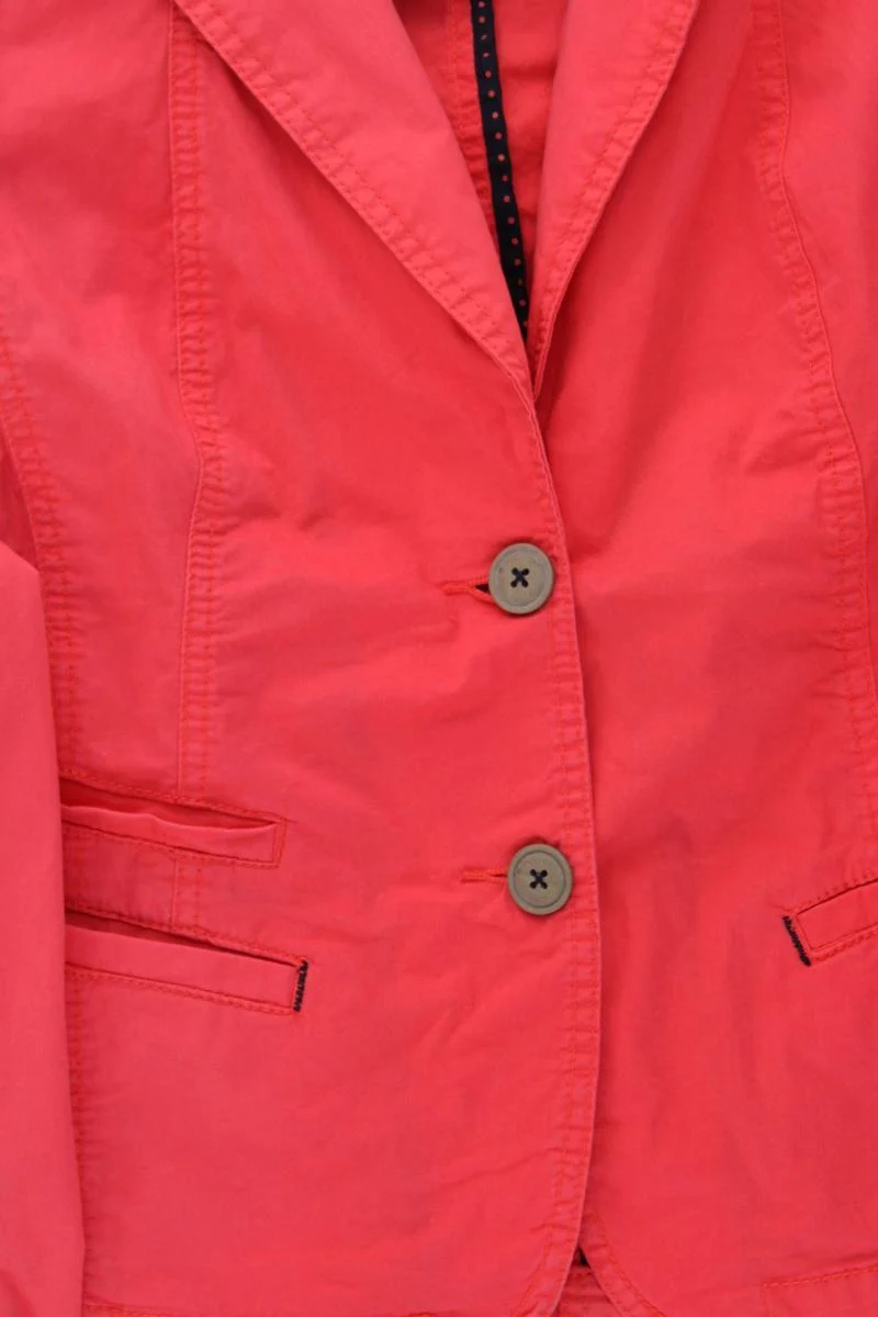 Street One Blazer Lachsfarben Gr. 38 rot aus Baumwolle