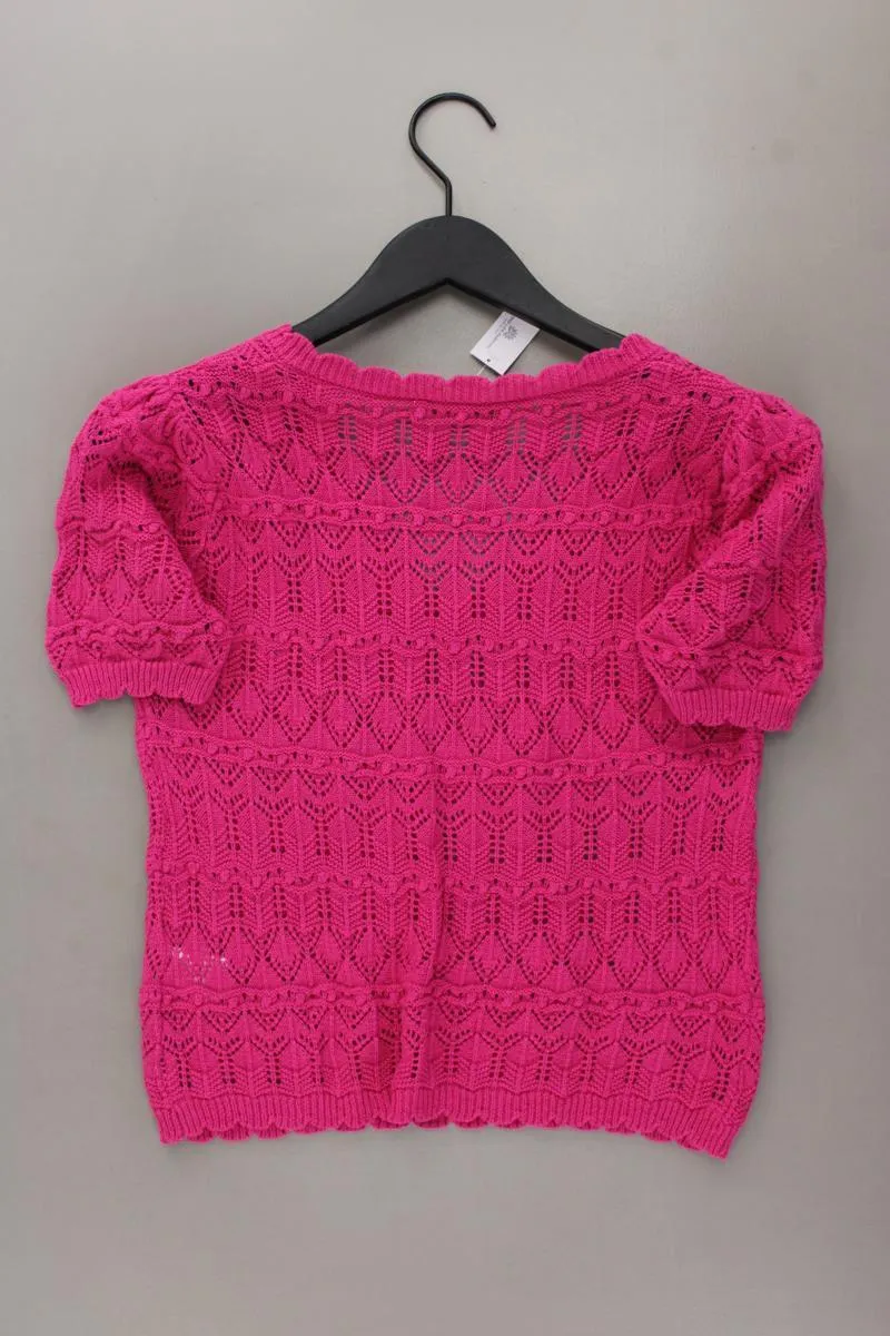 La Petite Etoile Häkelshirt Gr. XS Kurzarm pink aus Baumwolle