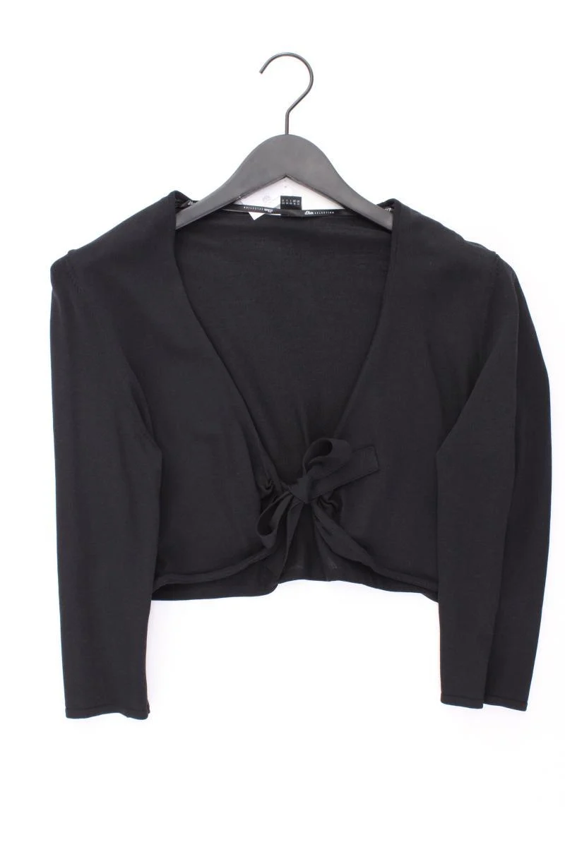 s.Oliver Selection Bolero Jäckchen Gr. 44 neuwertig 3/4 Ärmel schwarz