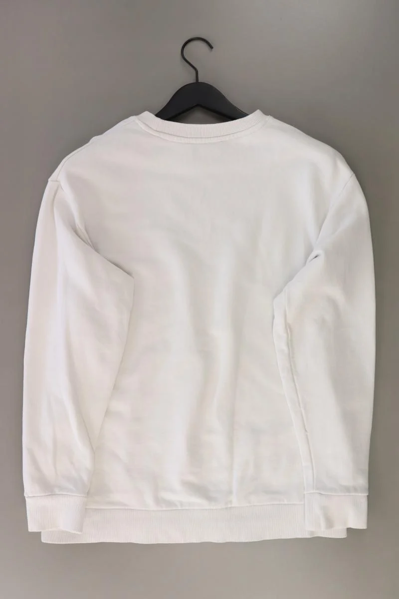 Selected Homme Langarmpullover für Herren Gr. L weiß aus Baumwolle