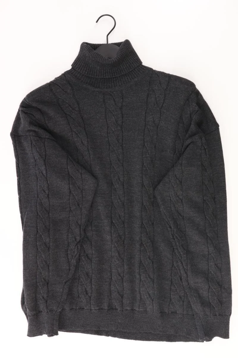 Mayser Wollpullover für Herren Gr. 52 grau