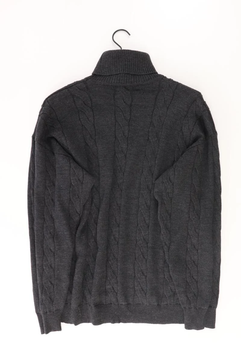 Mayser Wollpullover für Herren Gr. 52 grau