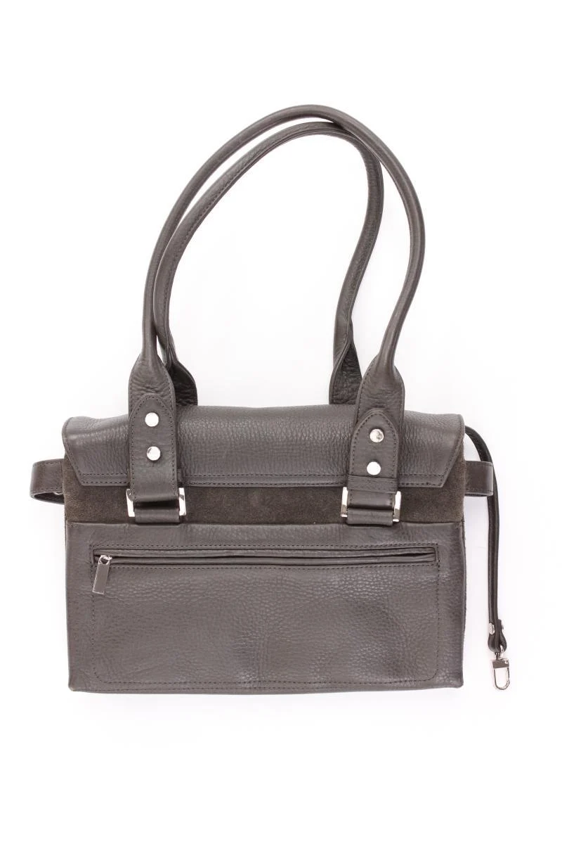 Bree Henkeltasche braun aus Leder