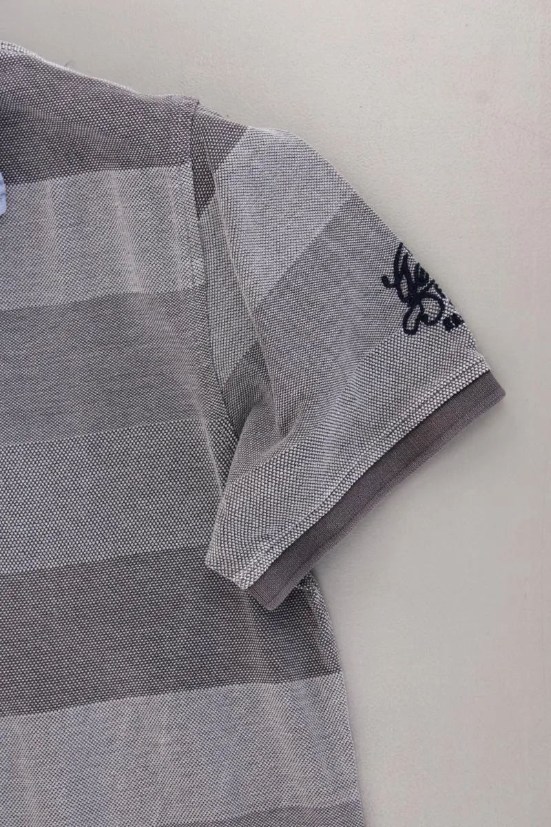 s.Oliver Poloshirt für Herren Gr. L Kurzarm grau