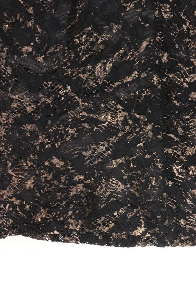 Biba Spitzenrock Gr. 42 schwarz