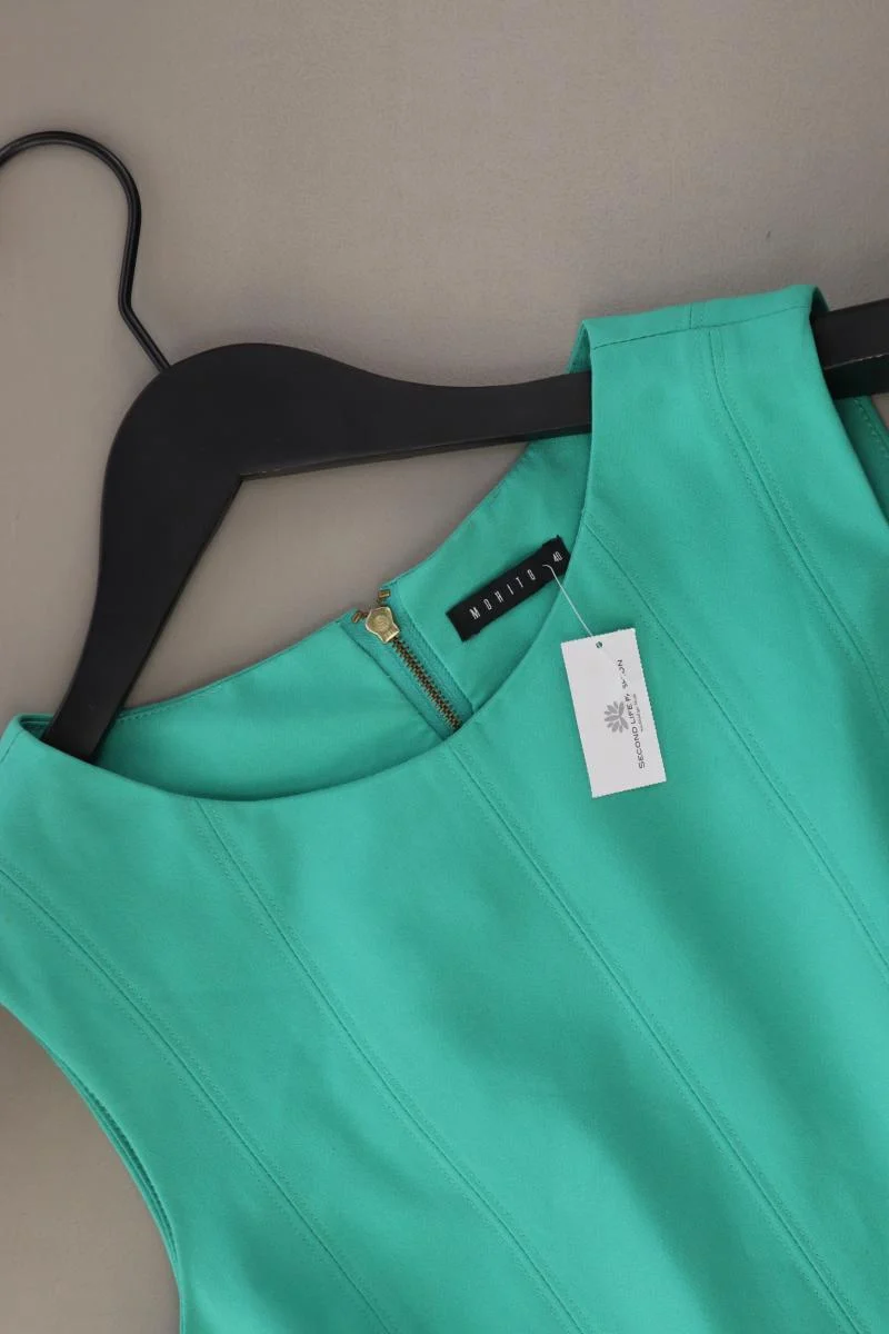 Mohito Etuikleid Gr. 40 Ärmellos grün aus Polyester