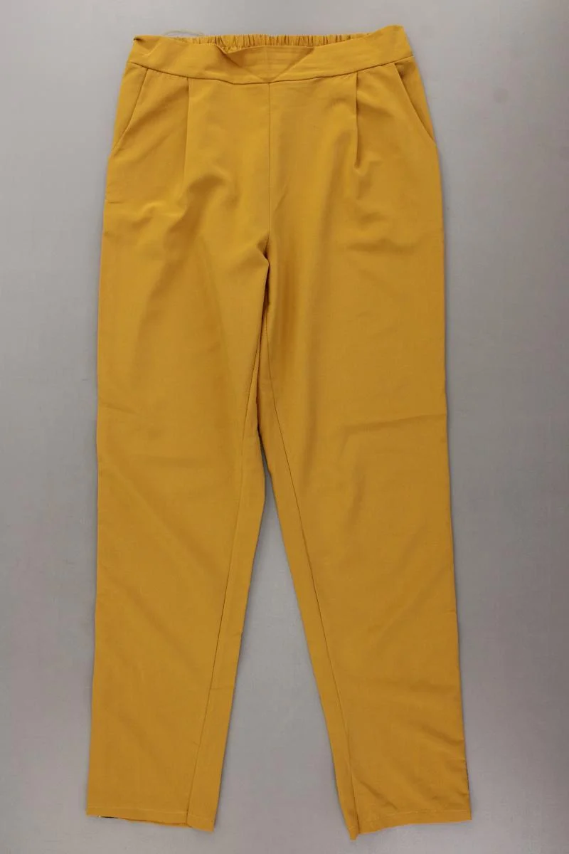 Stoffhose Gr. S gelb aus Viskose