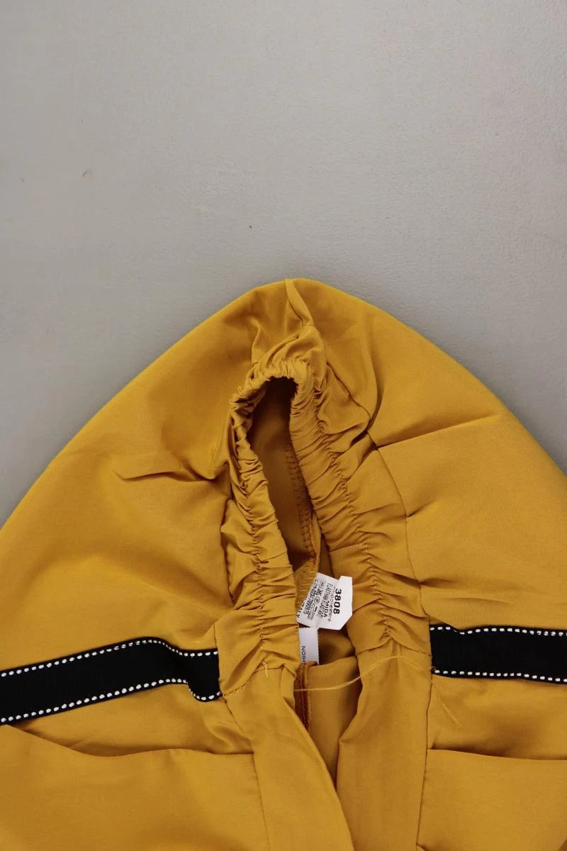 Stoffhose Gr. S gelb aus Viskose