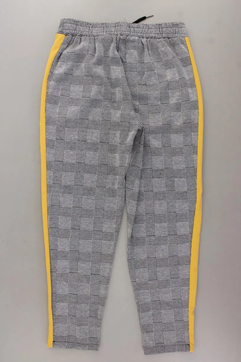 Hailys Stoffhose Gr. M hahnentritt grau aus Polyester