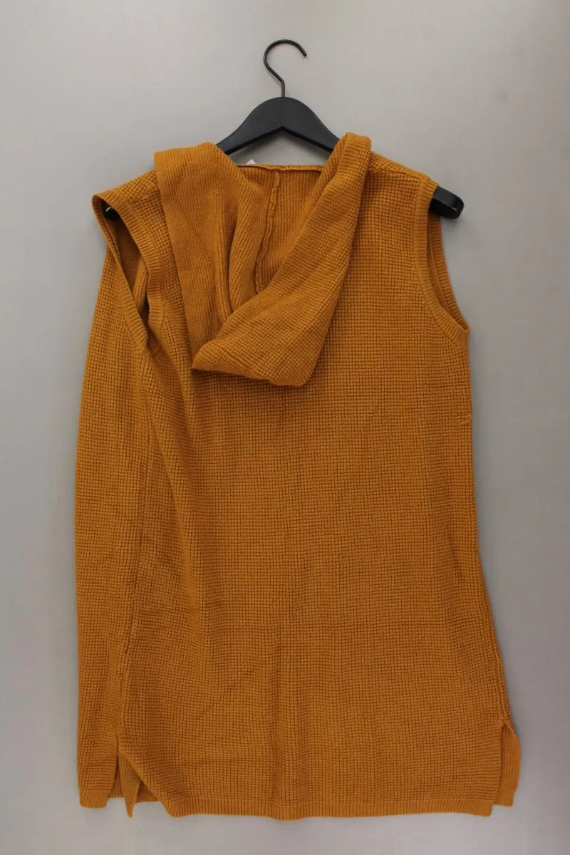 Strickweste Gr. M/L gelb aus Viskose