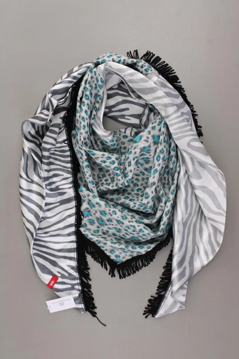 edc by Esprit Tuch mit Tierdruck neuwertig grau