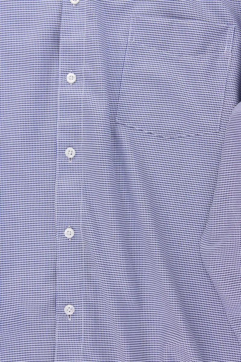Walbusch Langarmhemd für Herren Gr. Hemdgröße 51/52 blau aus Baumwolle
