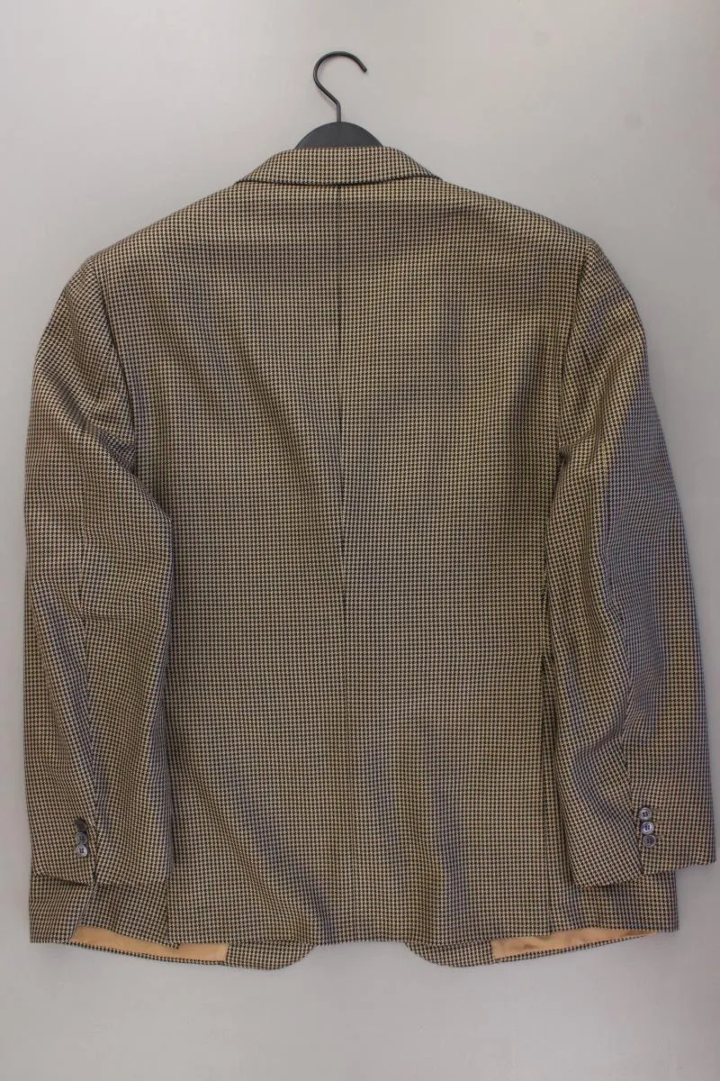 Brioni Longsakko für Herren Gr. Kurzgröße 28 hahnentritt braun aus Seide
