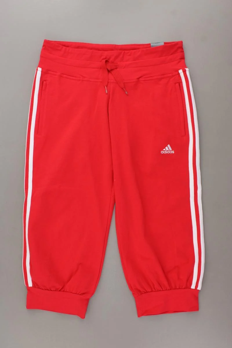 Adidas Sporthose Gr. 36 neu mit Etikett rot aus Baumwolle