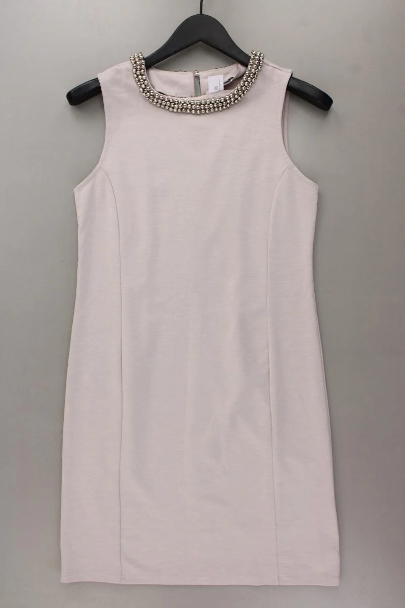 Vivance Bleistiftkleid Gr. 38 Ärmellos grau aus Polyester