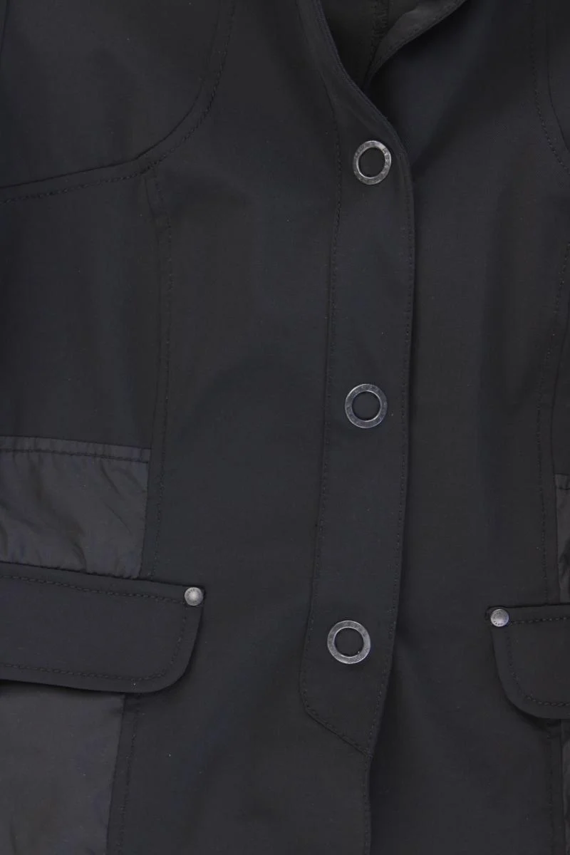Mexx Übergangsjacke Gr. 40 Vintage schwarz aus Nylon