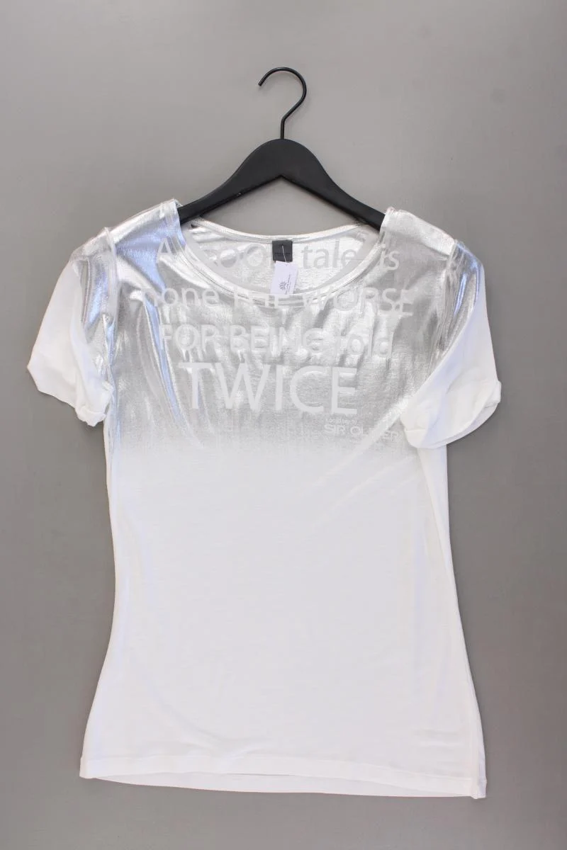 Sir Oliver T-Shirt Gr. 38 Kurzarm weiß