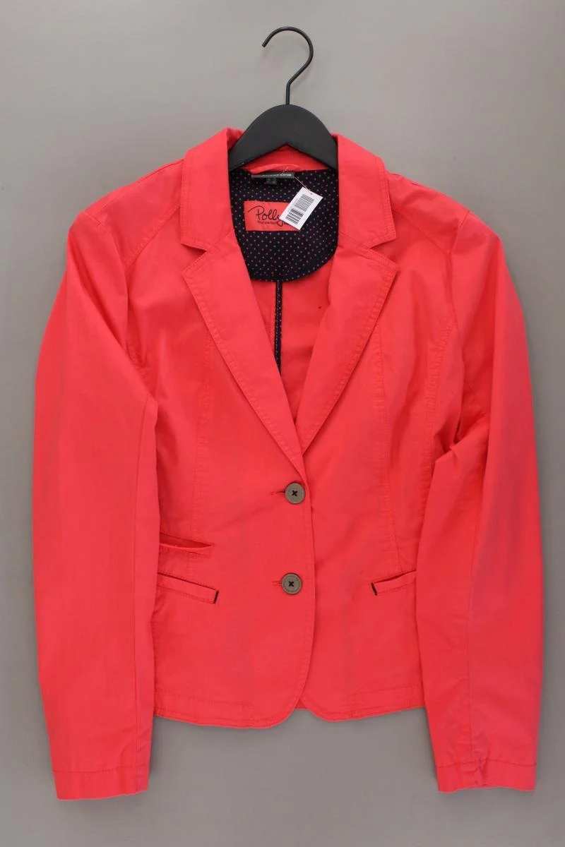 Street One Classic Blazer Gr. 40 rot aus Baumwolle