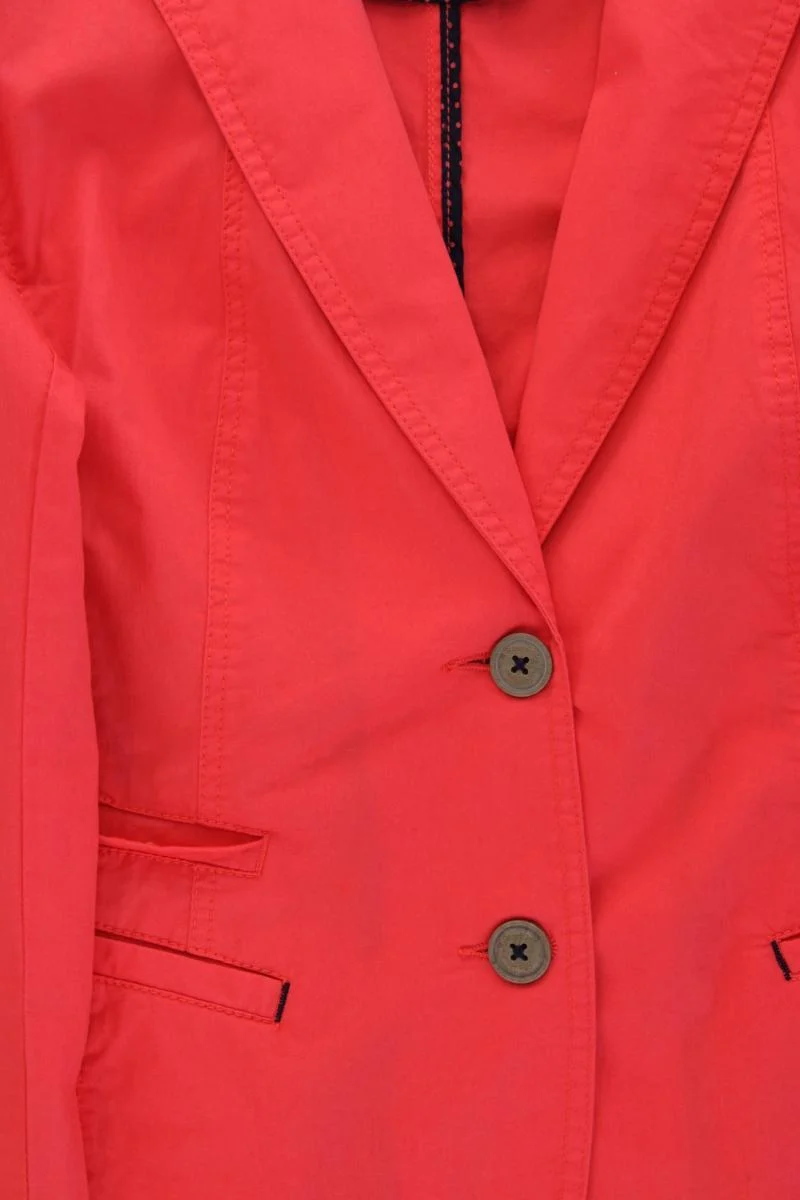 Street One Classic Blazer Gr. 40 rot aus Baumwolle