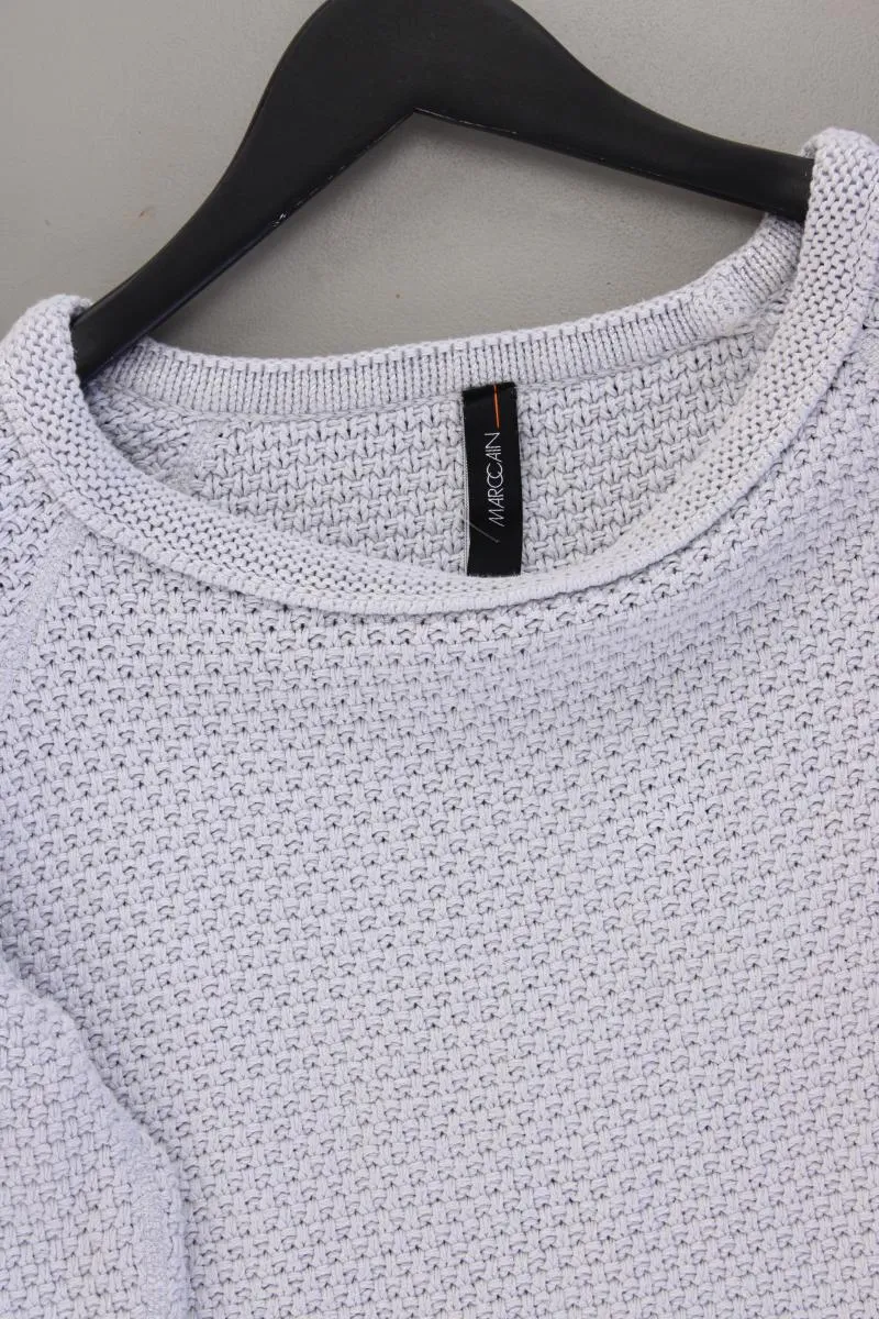 Marc Cain Feinstrickpullover Gr. 36 grau aus Baumwolle