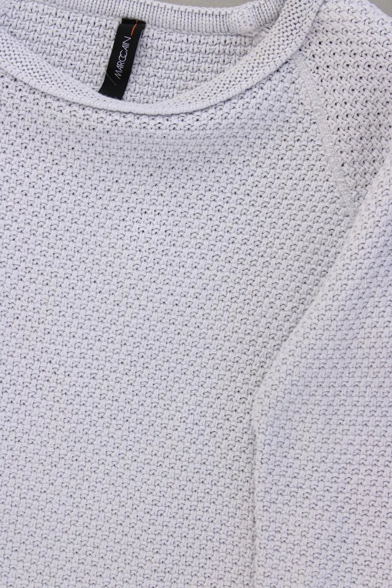 Marc Cain Feinstrickpullover Gr. 36 grau aus Baumwolle