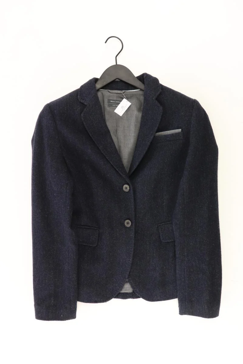 Marc O'Polo Wollblazer Gr. 40 blau aus Schurwolle