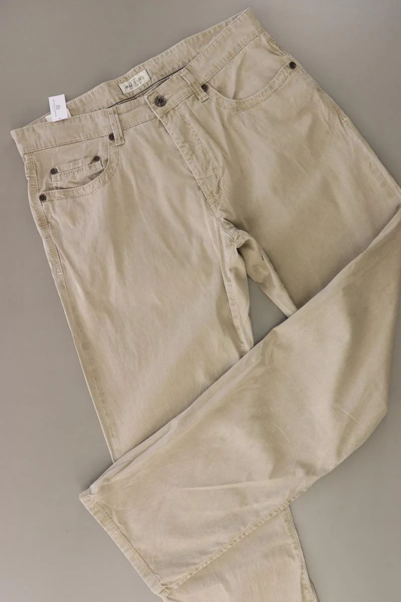 MAC Five-Pocket-Hose für Herren Gr. W34/L32 braun aus Baumwolle
