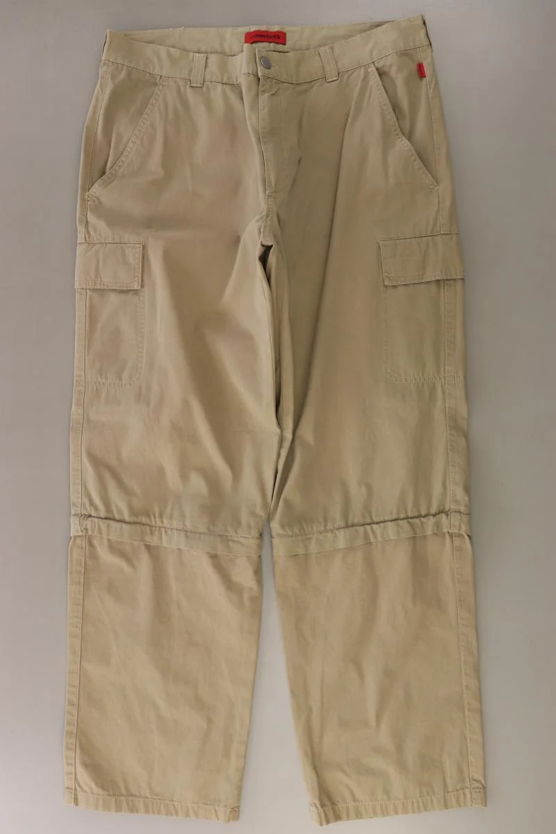 Commander Cargohose für Herren Gr. Kurzgröße 26 braun aus Baumwolle