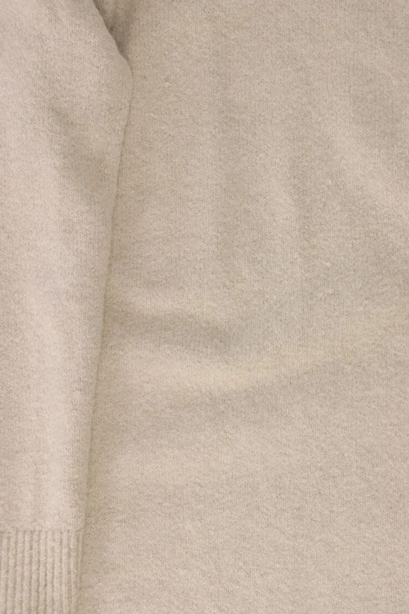 Zara Rollkragenpullover Gr. S creme aus Polyester