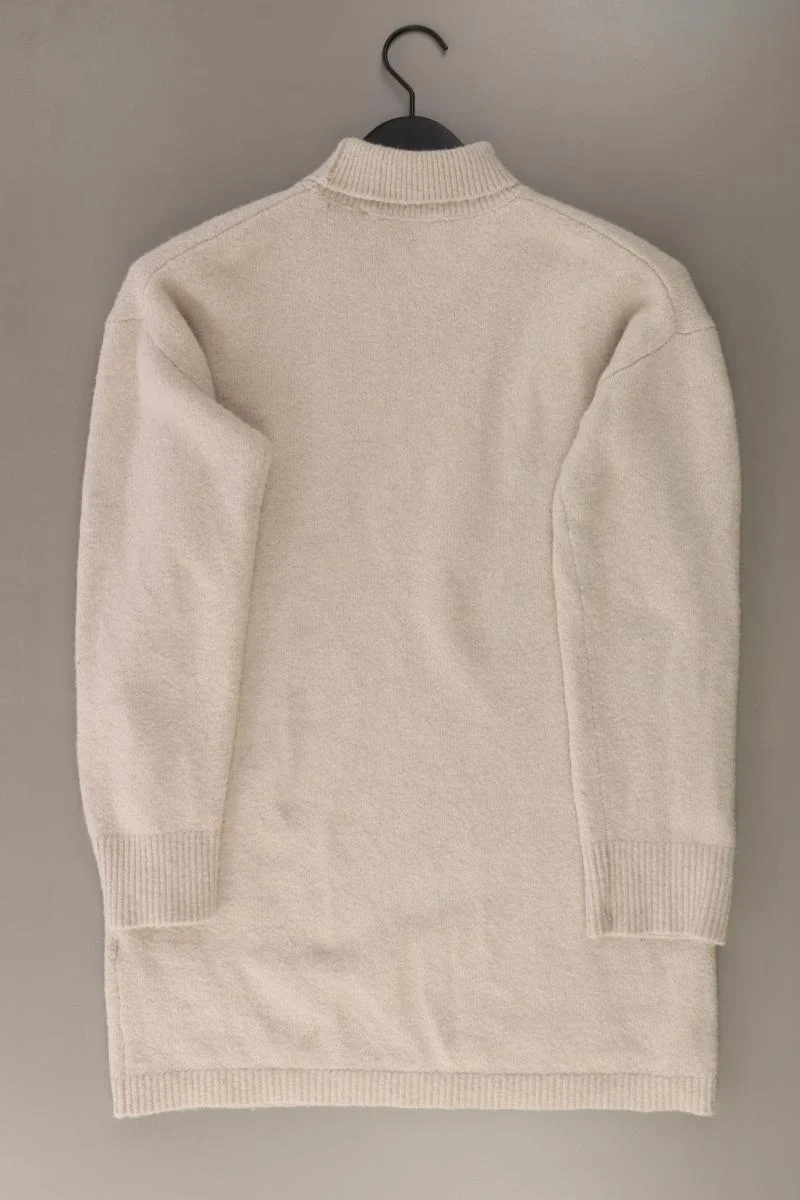 Zara Rollkragenpullover Gr. S creme aus Polyester