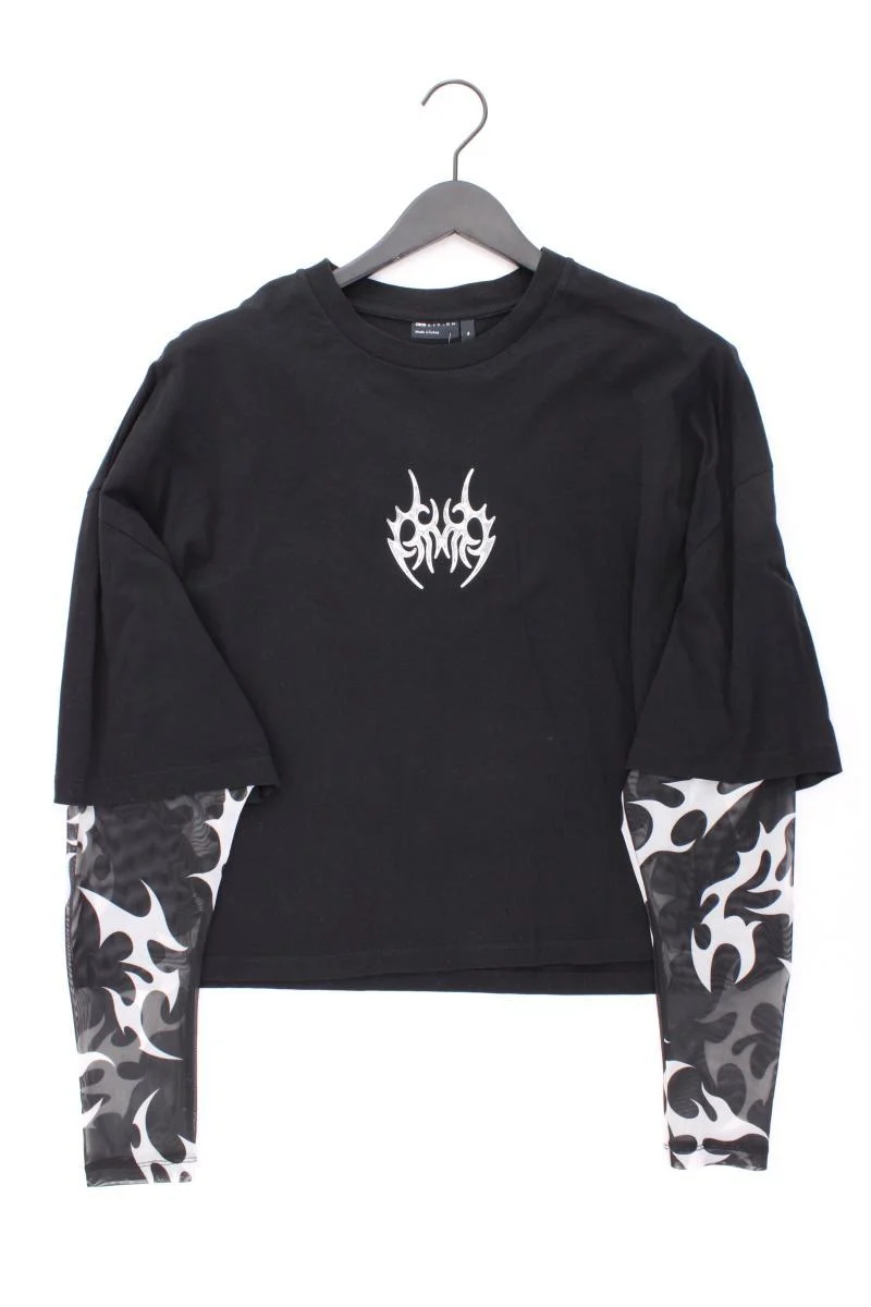Asos Longsleeve-Shirt Gr. XL Langarm schwarz
