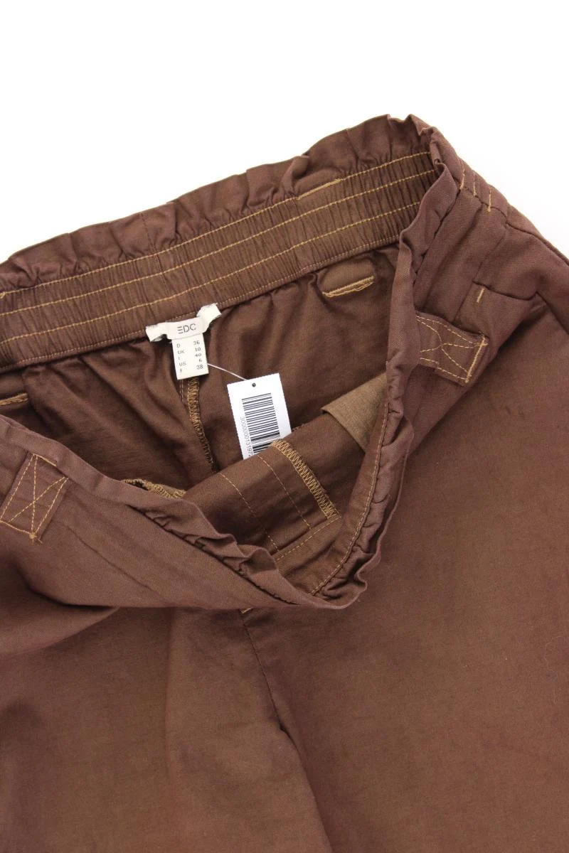 edc by Esprit 7/8 Hose Gr. 36 braun aus Baumwolle