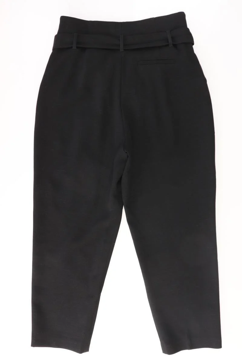 s.Oliver Stoffhose Gr. 40 mit Gürtel schwarz aus Polyester