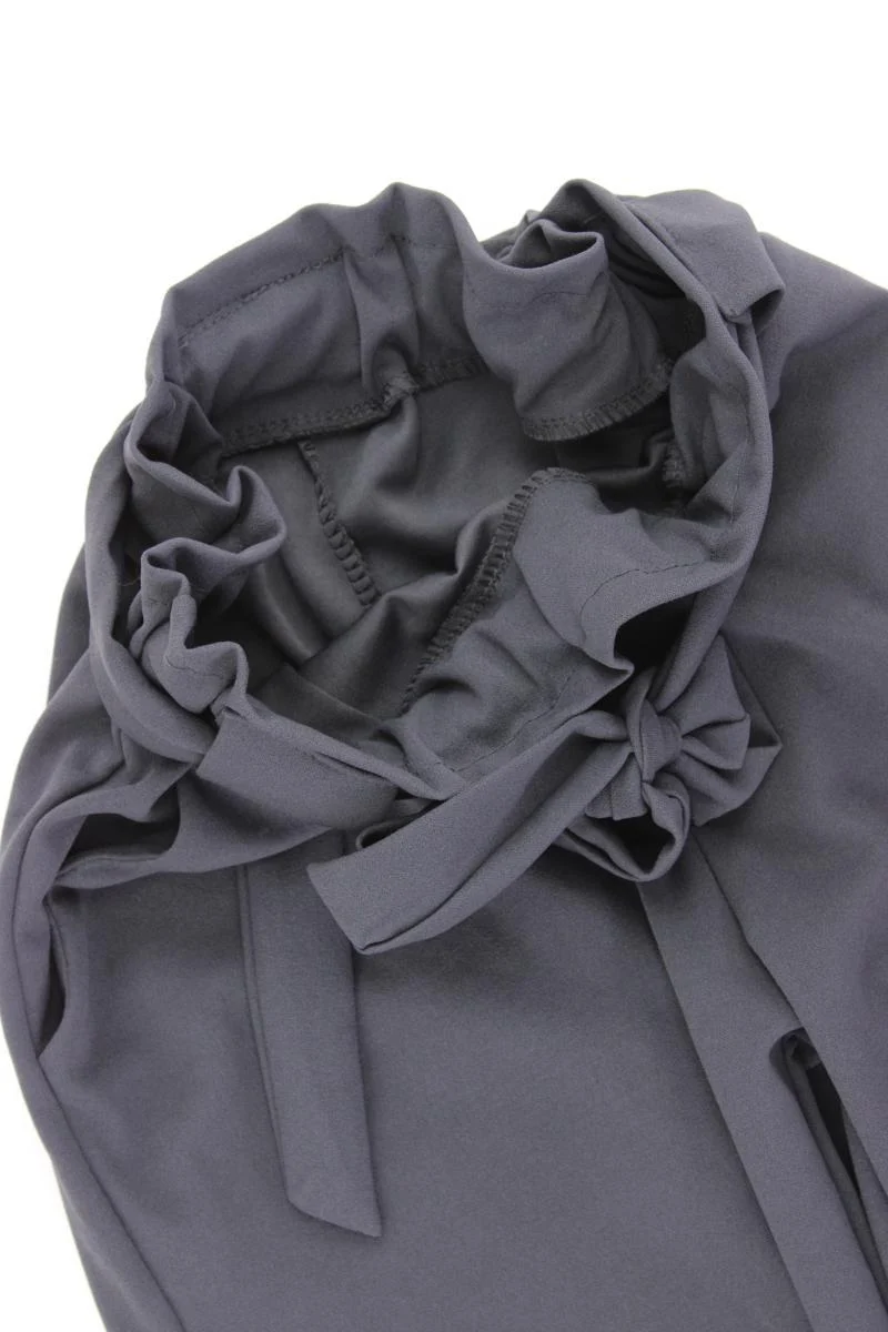 7/8 Hose Gr. S grau aus Polyester