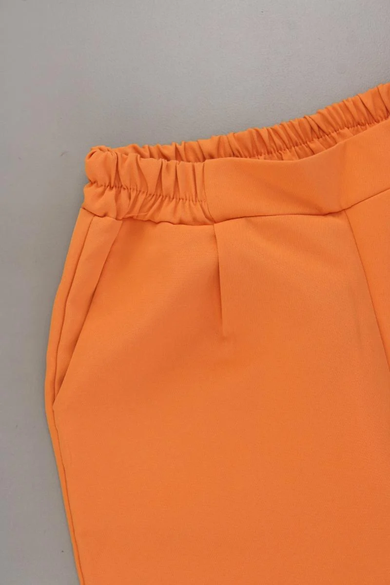 Stretchhose Gr. M orange aus Polyester
